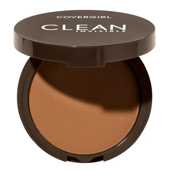 💄HP💄COVERGIRL Clean Invisible Pressed Powder, 165 Tawny - Picture 1 of 8